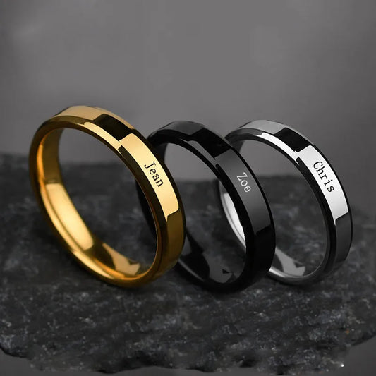 Personalized Engrave Rings